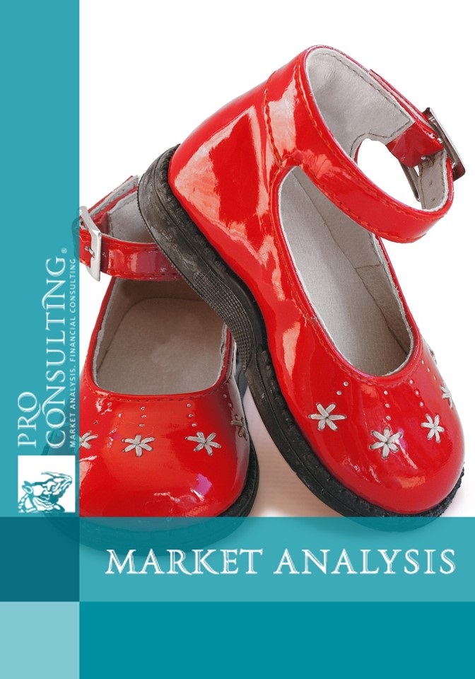 Market research report on children's shoes.  2014